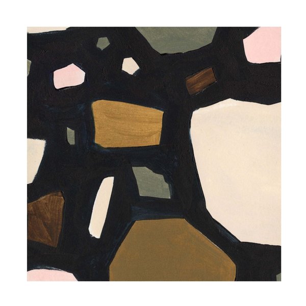Trademark Fine Art Victoria Borges 'Terrazzo Shards V' Canvas Art, 14x14 WAG18042-C1414GG